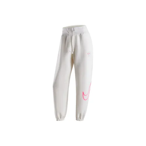 NIKE Sportswear Парусный белый Женские Вязаные Тренировочные брюки