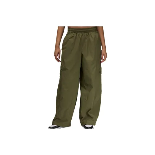 Jordan Flight Чикаго Повседневные брюки Женские Оливковый