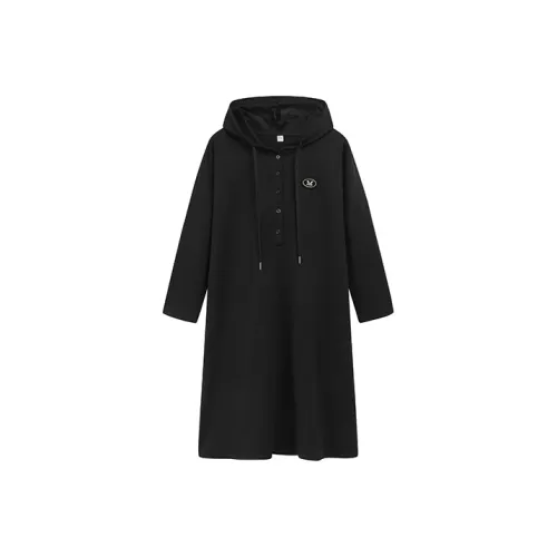 MOPB Женские Длинные Платья с Рукавами