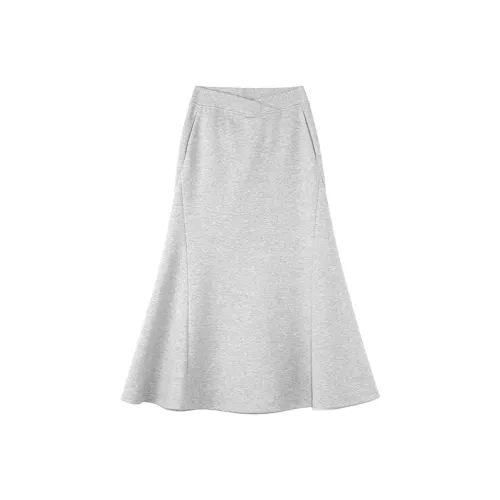 ROARINGWILD Рыба-хвост Платье Женское Серый Черный