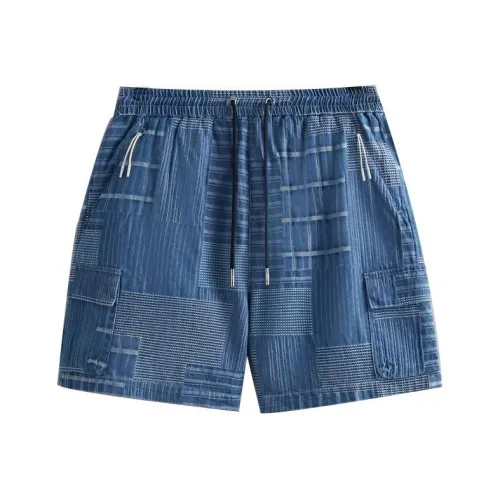 Kith Blue Женские Повседневные шорты