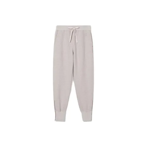 JIL SANDER Бежевые Женские Вязаные Спортивные Брюки