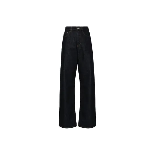 DRIES VAN NOTEN Индиго Женские Джинсы