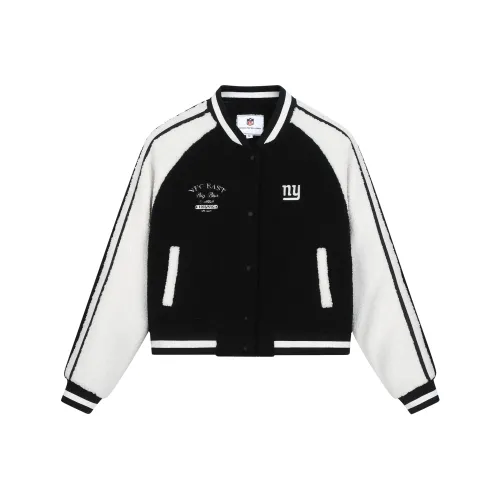 NFL Черные Женские Объёмные Куртки (Пуфы)