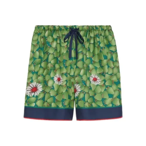 GUCCI Зеленые Женские Повседневные Шорты