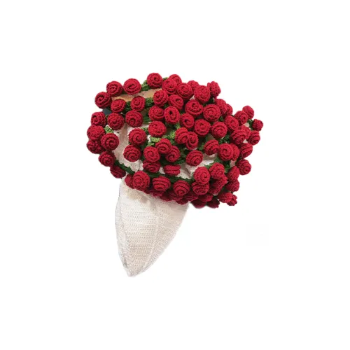 Pippi Beans DIY Экстра-большой Розовый Букет Ткани вязаные Одеяло Материал Сумка Игрушки