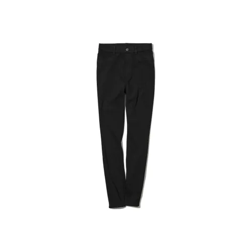 UNIQLO Черные Женские Джинсы