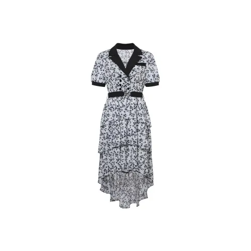 LOFT SHINE Нерегулярное платье черного цвета