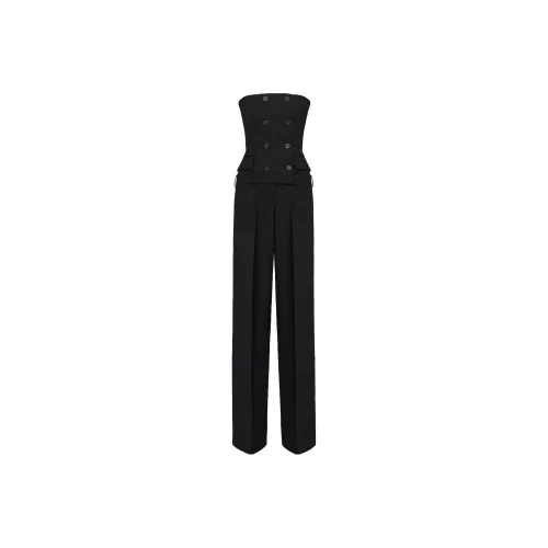 Alexander McQueen Черные Женские Комбинезоны