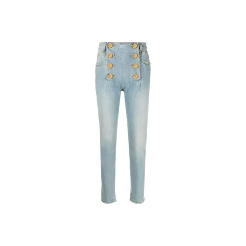 BALMAIN Синие Женские Джинсы