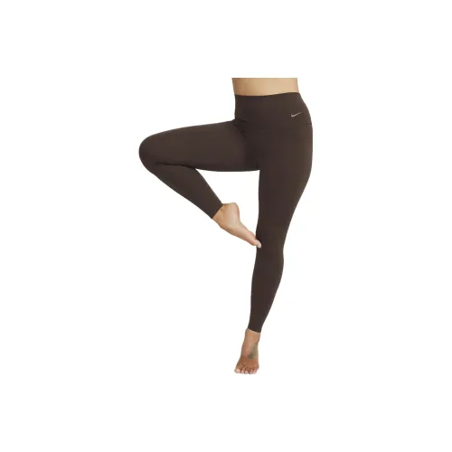 Nike Zenvy Leggings Женские Коричневый