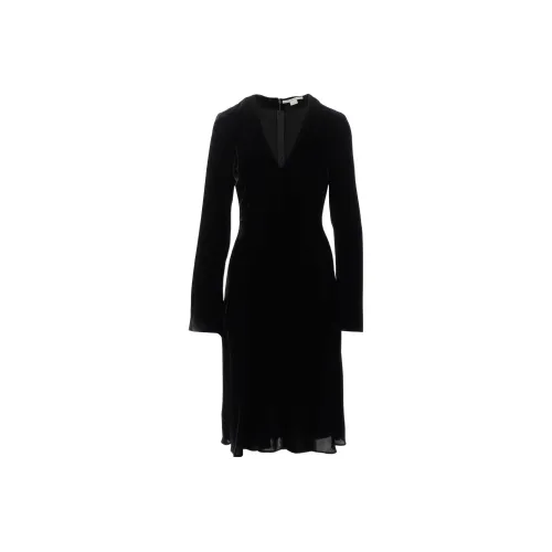 STELLA MCCARTNEY Black Женские Длинные Платья с Рукавами