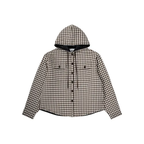 CALLED BACK Хлопковый пуховик женский хаки