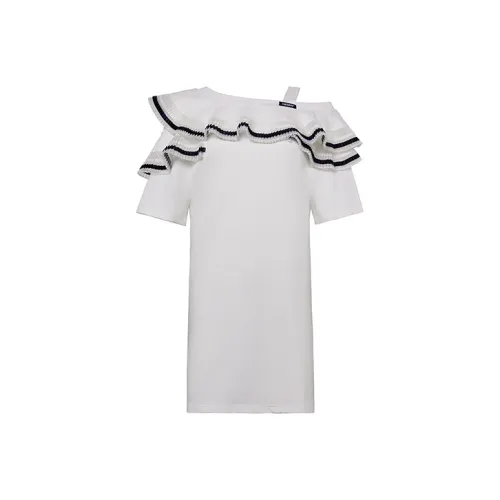 PP Женские Платья с Короткими Рукавами