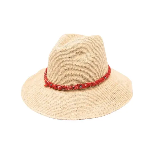 Polo Ralph Lauren Raffia Bucket Hats Men's Beige