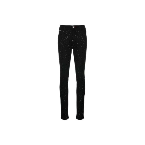 PHILIPP PLEIN Черные Женские Джинсы