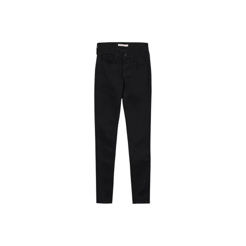 Levis Женские Джинсы Черного Цвета