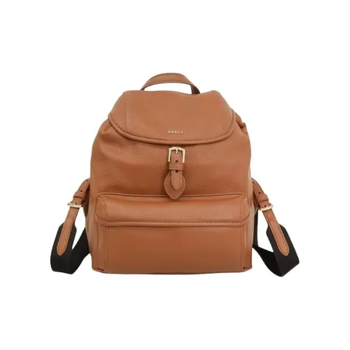 Furla Кожа Рюкзак Женские Коричневый