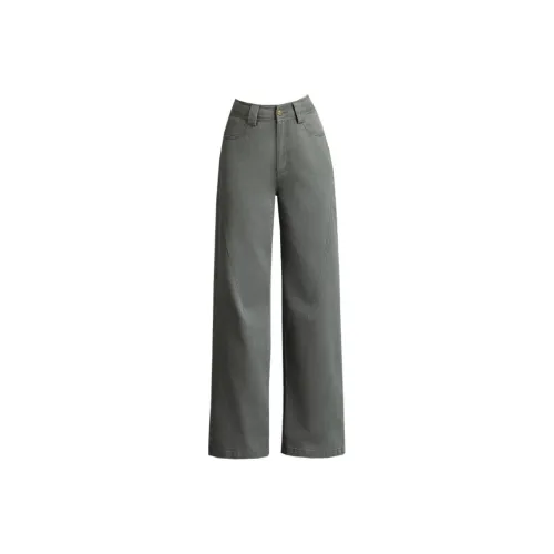 You cow me pants Армейский зеленый Женские джинсы