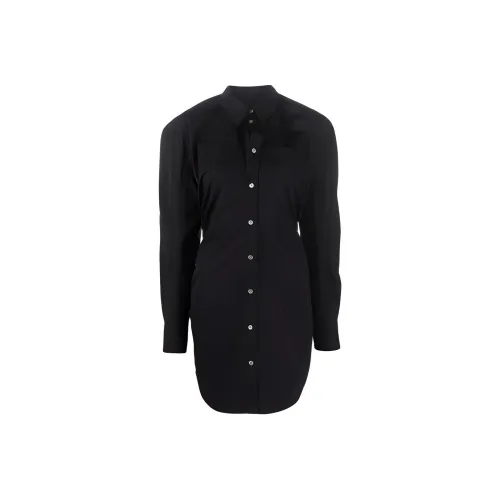 alexander wang Black Женские Длинные Рукава Платья