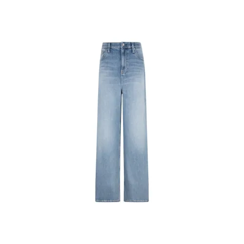 Calvin Klein SS25 1AA Джинсовый светло-голубой Женские Джинсы