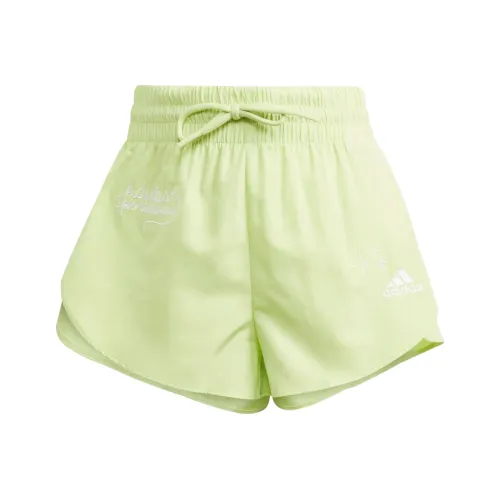 Adidas SCRIBBLE Зеленые Женские Повседневные Шорты