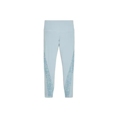 PUMA Fit Eversculpt Высокая Талию 7 8 Тайты Леггинсы Женские Светло-Синий