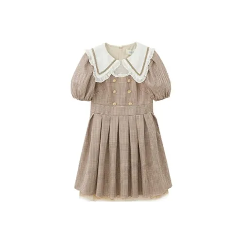 LULUALWAYS SS22 Платье Женское Кофейное