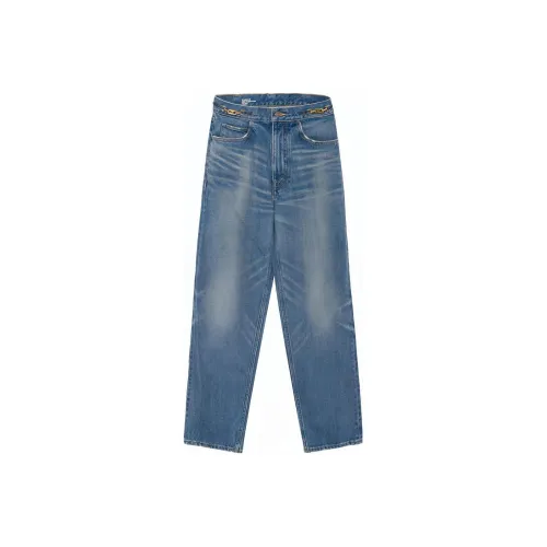 CELINE Синие Женские Джинсы