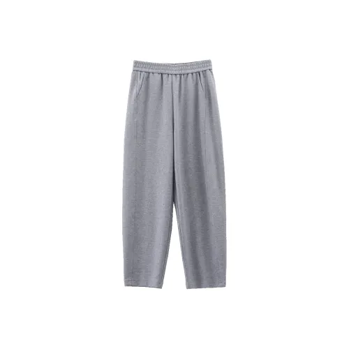 Musewave Повседневные брюки Женские Светлый Фотиния Серый