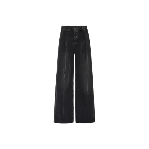 MO CO Denim Черные Женские Джинсы