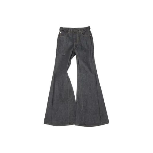 sacai Индиго Женские Джинсы