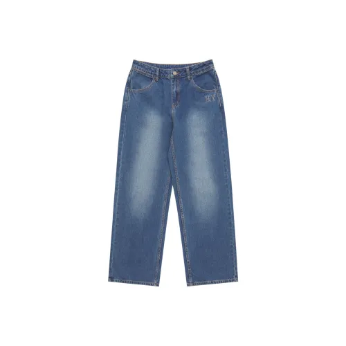 Mlb Base Logo New York Yankees Jeans Women's Blue