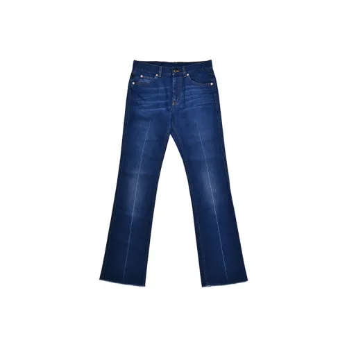 GUCCI Синие Женские Джинсы