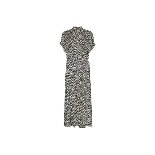 ISABEL MARANT Серый Женские Короткие Платья с Рукавами