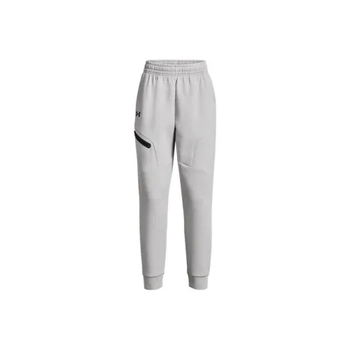 Under Armour Unstoppable Серые Женские Вязаные Тренировочные Брюки