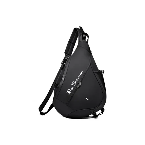 BEN SHERMAN Oxford Через плечо Одно плечо Сумка-слинг Унисекс Черный