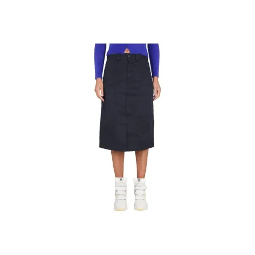 ISABEL MARANT ETOILE Черная Женская Джинсовая Длинная Юбка