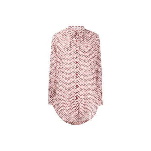 ACNE STUDIOS Женские рубашки красного цвета