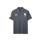 Темно-серый (Белый Поло Мячи)