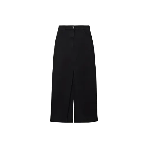 Givenchy FW23 Длинная Юбка Женская Черная