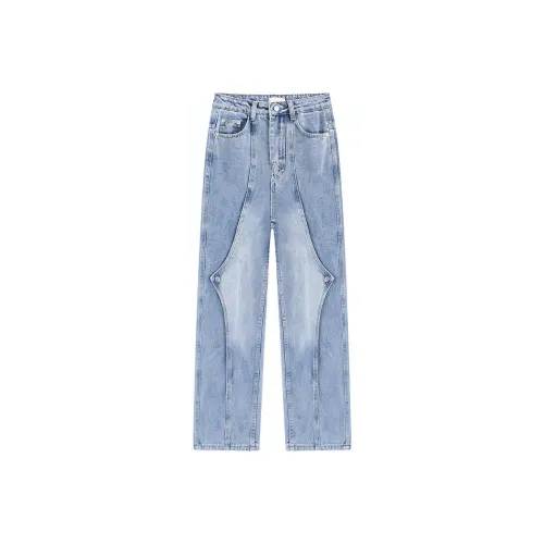 Garbege Синие Женские Джинсы