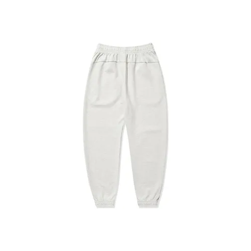 QIAODAN Вязаные спортивные брюки женские кремово-белый вереск