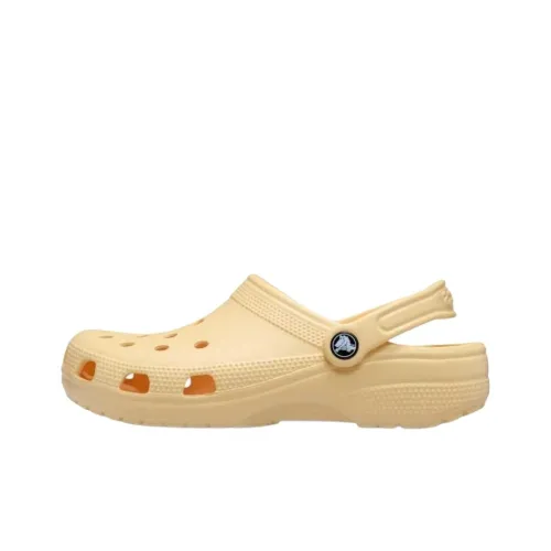 Crocs Classic Clog Sabo Женские Светло-Желтые