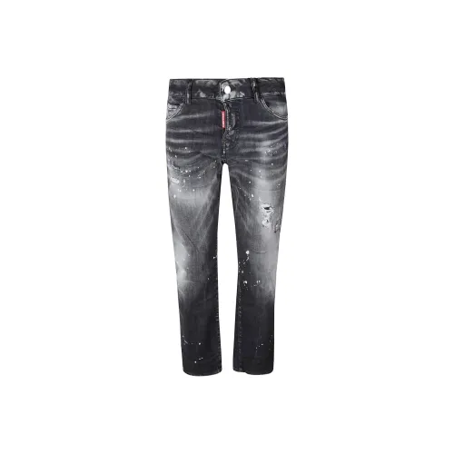 DSQUARED 2 Черные Женские Джинсы