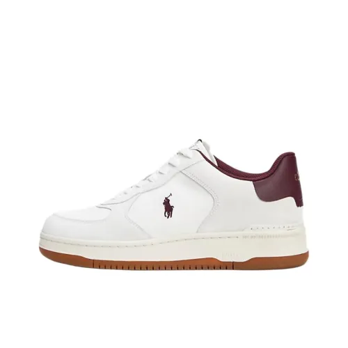 Polo Ralph Lauren Masters Low Топ Скейтборд Кроссовки Мужские Красные