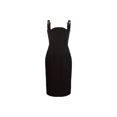 VERSACE SS23 Sleeveless Dress Women's Black ВЕРСАЧЕ SS23 Без рукавов Платье Женское Черное