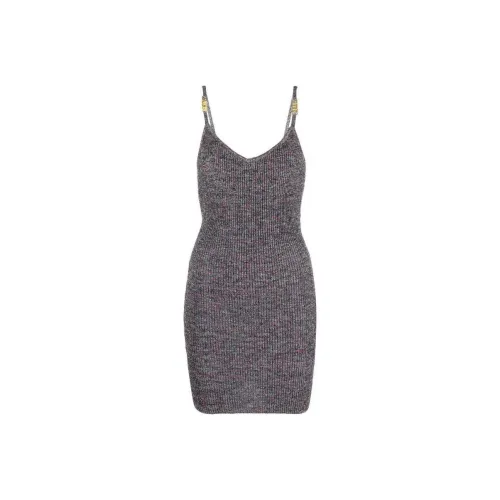 GCDS Серые Женские Платья без рукавов