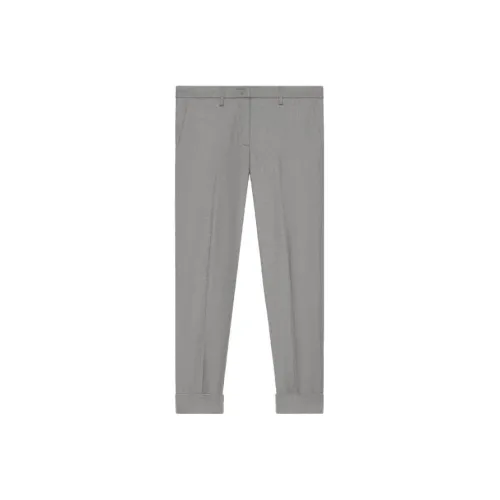 FABIANA FILIPPI Серые Женские Хлопковые Брюки