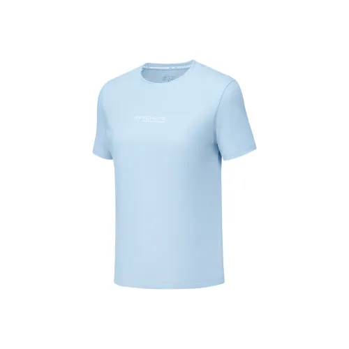 Skechers Обычный T-Shirt Женские 1 Пачка Морозно-Синий